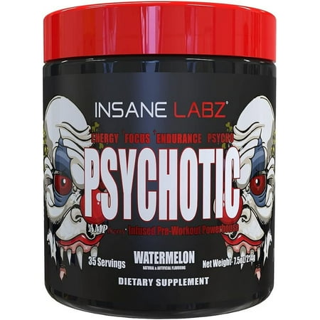 Insane Labz Psychotic Pre Workout Watermelon