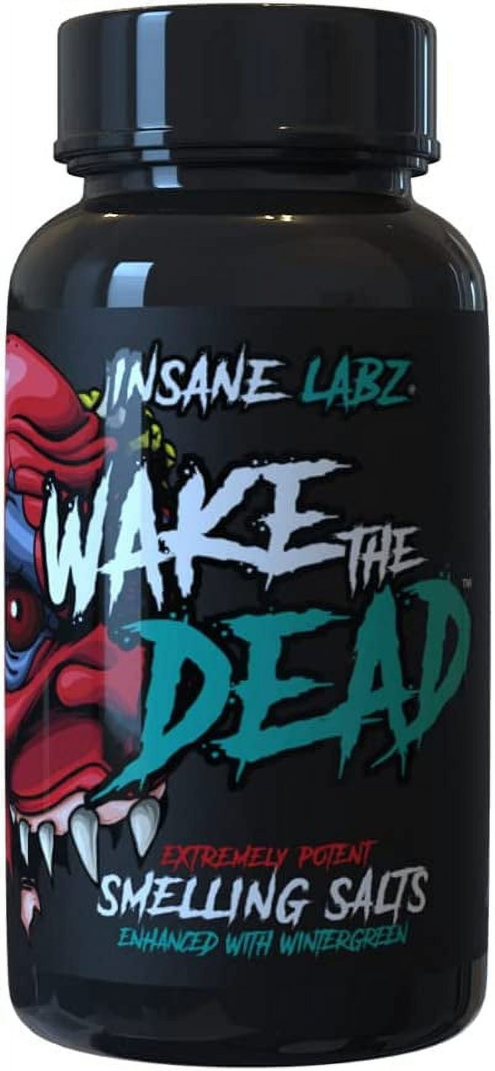 Insane Labz Wake The Dead Smelling Salts Pre Workout, Massive Energy