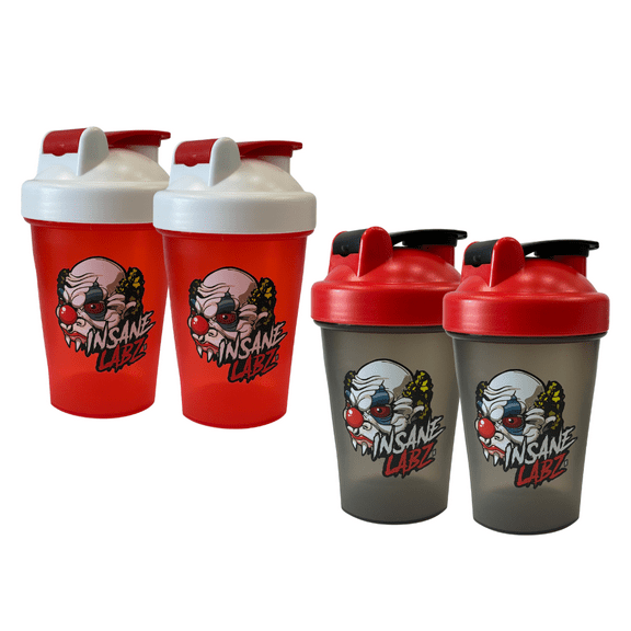 Insane Labz shaker bottle 14oz-4 bottles