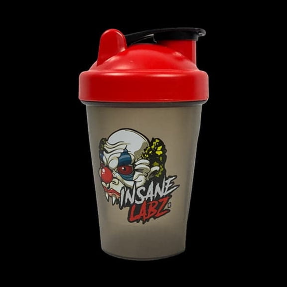 Insane Labz shaker bottle 14oz for Protein or Pre Workout Color/Look may vary