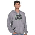 thumbnail image 1 of Insane in Spokane Washington Funny Unisex Fleece Graphic Zip Up Hoodie Brisco Brands 2X, 1 of 5