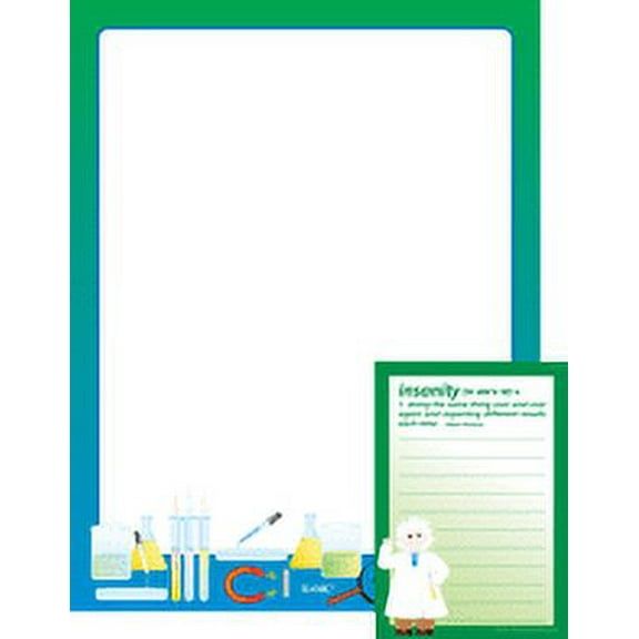 Insanity Notes and Quotes Writing Set