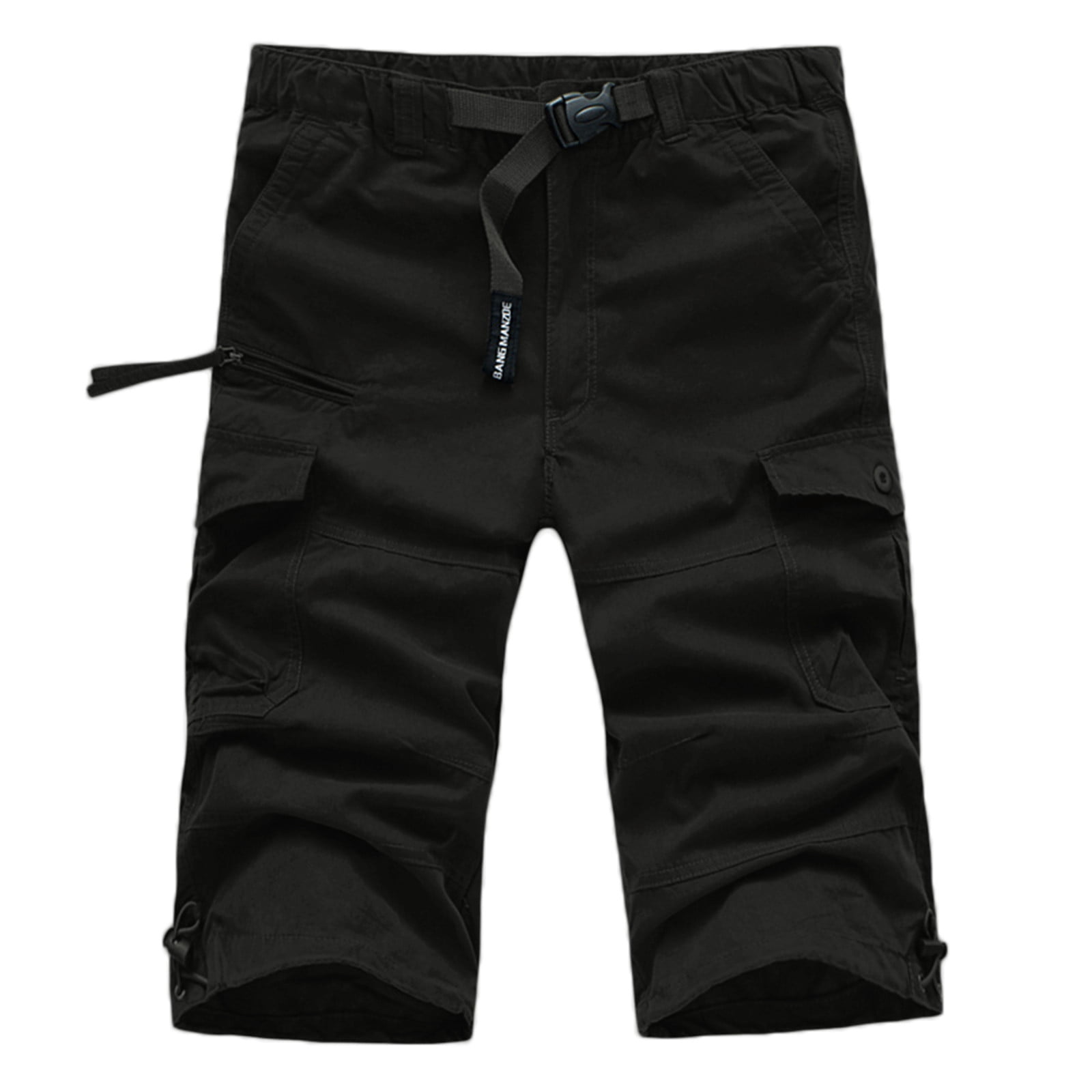 Inseam Stretch Waist Mens Shorts Inseam Docker Cargo Shorts for Men