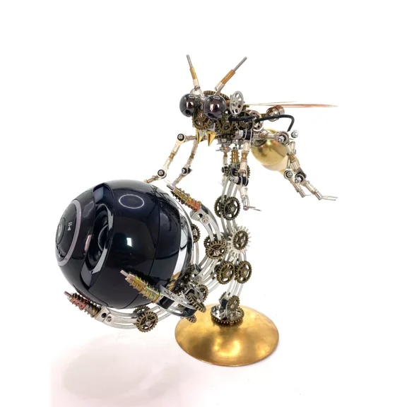 Insect Bluetooth Bee Customize DIY Wasp With Moonlight Steampunk Bug sculpture