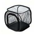 thumbnail image 1 of Insect and Butterfly Habitat Cage, Collapsible Insect Mesh Cage Terrarium with Zipper Protection, Reusable Insect Breeding Cage Breathable Net, 12"x12"x12", 1 of 7