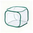 thumbnail image 1 of Insect and Butterfly Habitat Cage, Collapsible Insect Mesh Cage Terrarium with Zipper Protection, Reusable Insect Breeding Cage Breathable Net, 12"x12"x12", 1 of 7