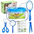 thumbnail image 1 of Insect Catching Kit For Kids, Blue 6-Piece Outdoor Bug Catching Set With Clear Case, Tweezers, Net, Magnifying Glass, And Instruction Guide For Backyard Exploration And Junior, 1 of 7