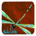 thumbnail image 1 of Insect - Dragonfly Chocolate Chip Foam Coasters, Set Of 4, 1 of 1