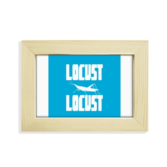 Insect Fear Animal Grasshoppers Desktop Decorate Photo Frame Picture Art Painting 5x7 inch