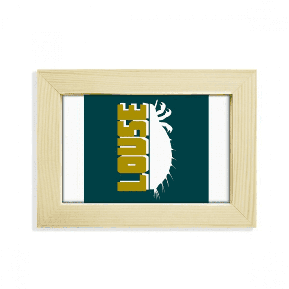 Insect Fear Animal Lice Desktop Decorate Photo Frame Picture Art Painting 5x7 inch