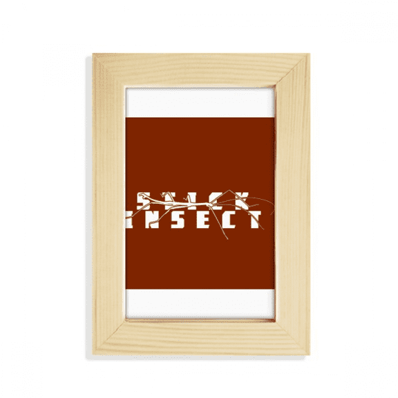 Insect Fear Stick Insects Desktop Display Photo Frame Picture Art Painting 5x7 inch