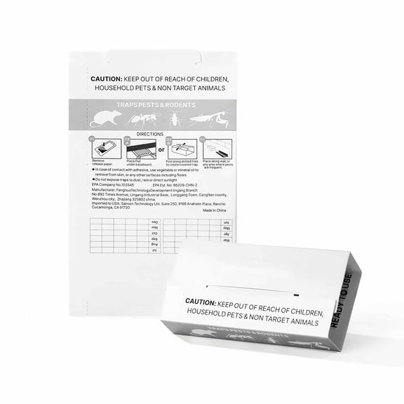 Insect Glue Traps 36 Pack, Foldable Sticky Traps, Non-Toxic Indoor Bug Catchers for Home, Kitchen, Ants, Spiders, Flies - Ready to Use