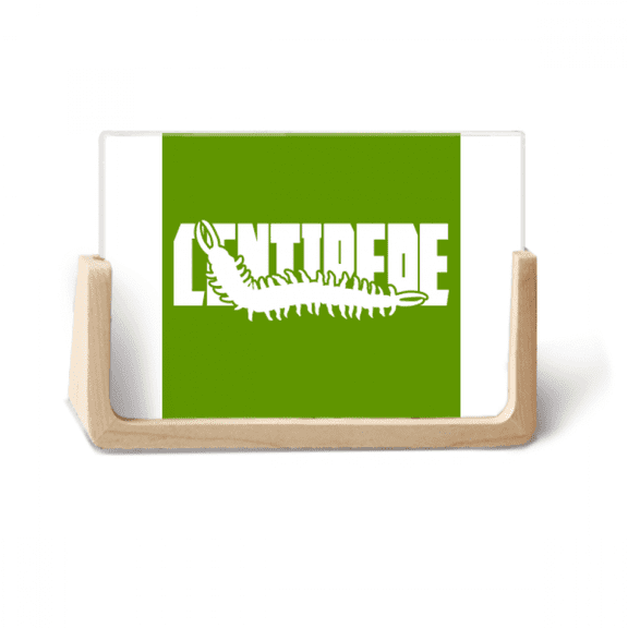 Insect Harm Fear Animal Centipede Photo Wooden Photo Frame Tabletop Display