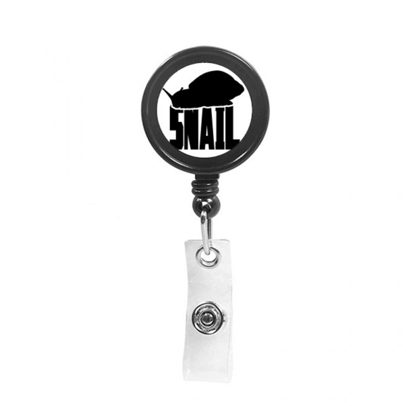 Insect Harm Fear Animal Snails Retractable Keychain Badge Holder ID Badge