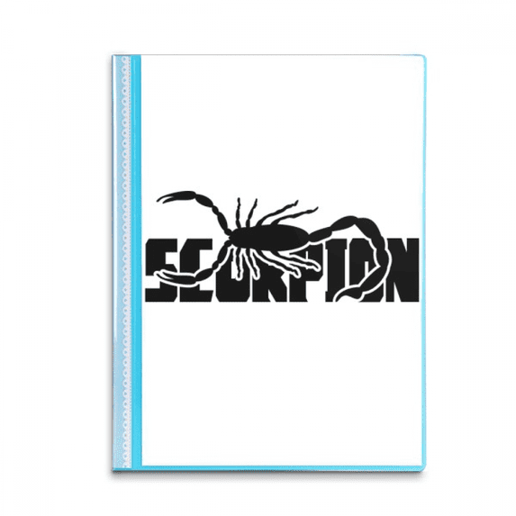 Insect Harm Fears Animals Scorpions Book Sheet Protectors Portfolio Binder Folder