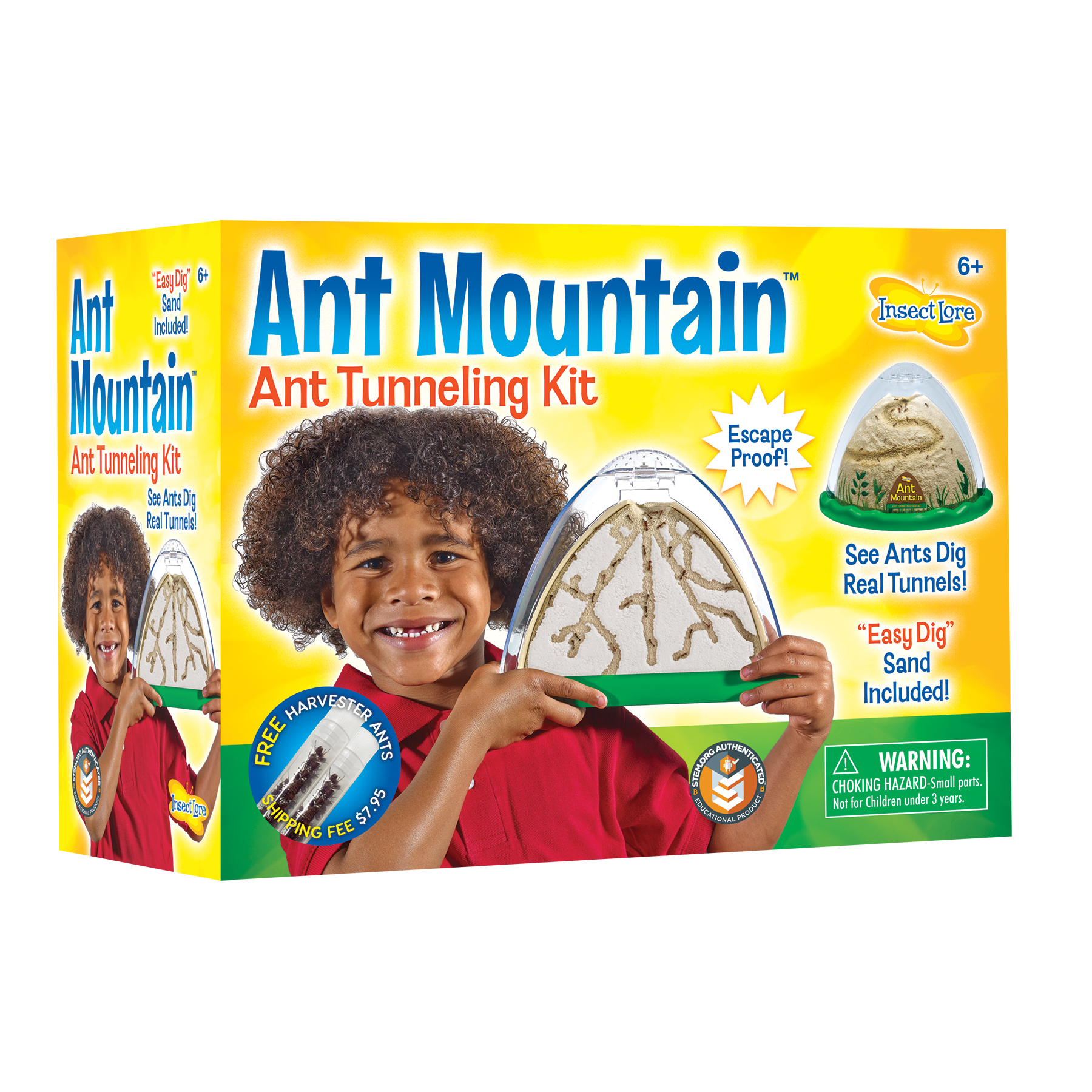 Insect Lore Ant Farm Two Sided Ant Mountain for Children