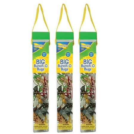 Insect Lore Big Bunch O' Bugs, 18 Per Set, 3 Sets