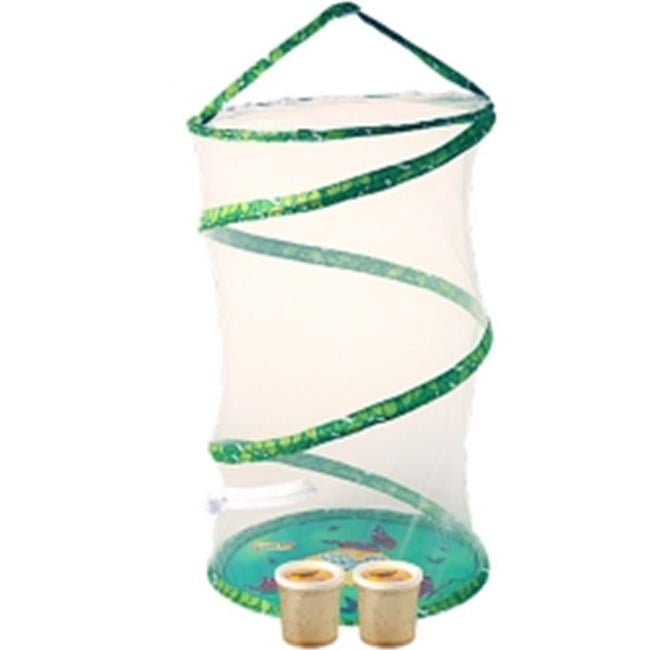 Insect Lore Butterfly Pavilion - Large Habitat Hatching Kit With Voucher  For 10 Caterpillars