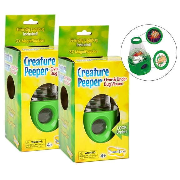 Insect Lore Creature Peeper Above-Below 3D View, Pack of 2