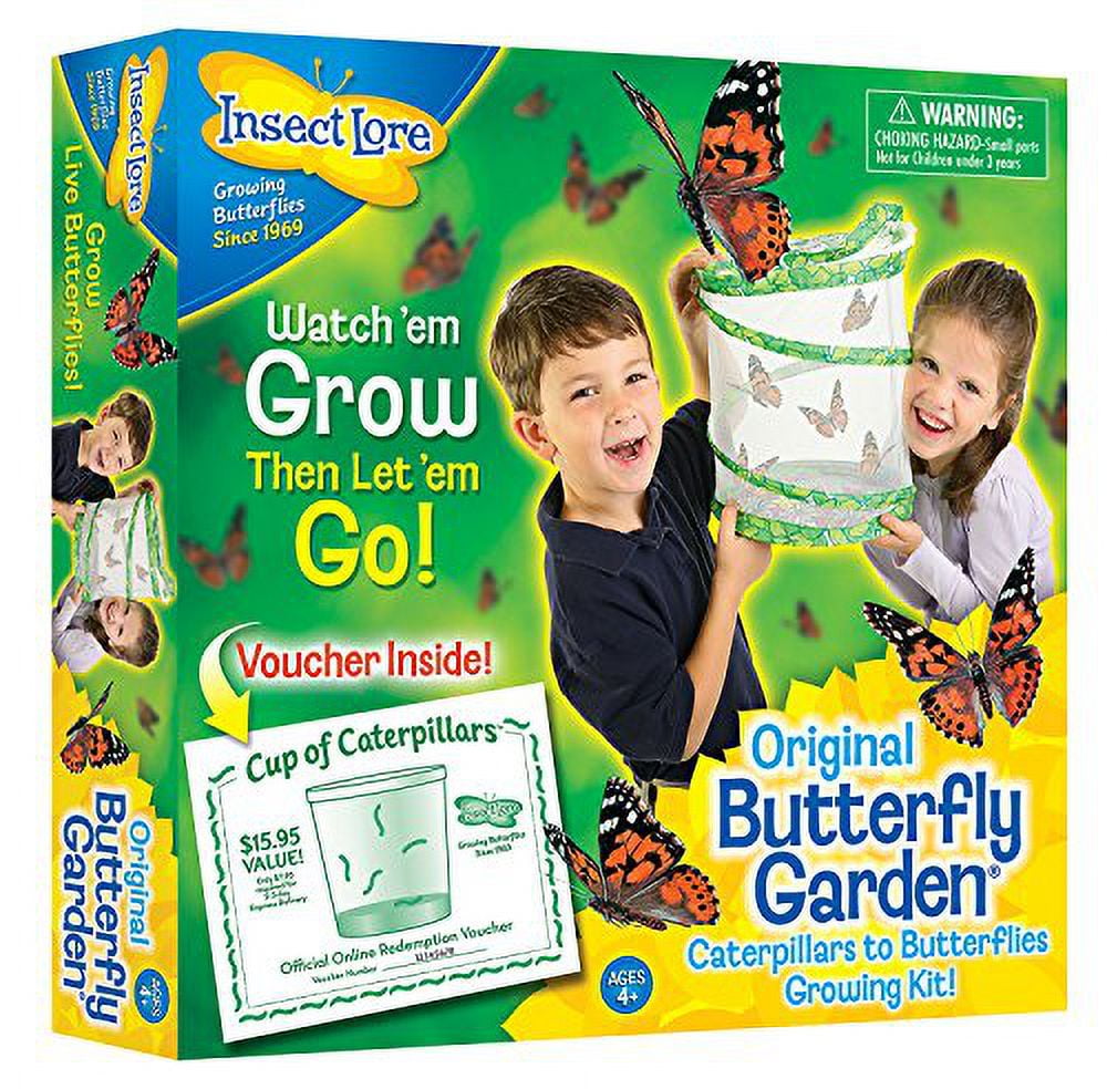 Insect Lore Original Butterfly Garden with Voucher