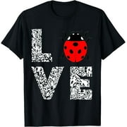 Insect Love: Gender-Inclusive Ladybug Infatuation Tee for Enthusiastic Bug Admirers