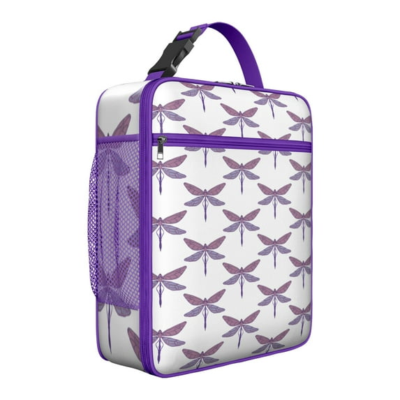 Insect Lovers Insulated Lunch Box Teen Reusable Lunch Bag Water-Resistant Lunch Box Containers Office Hiking