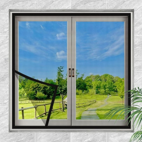 Insect Mosquito Nets For Window Screen Mesh 3 Size Tulle Invisible Black Fiberglass Against Mosquito And Flies Replacement