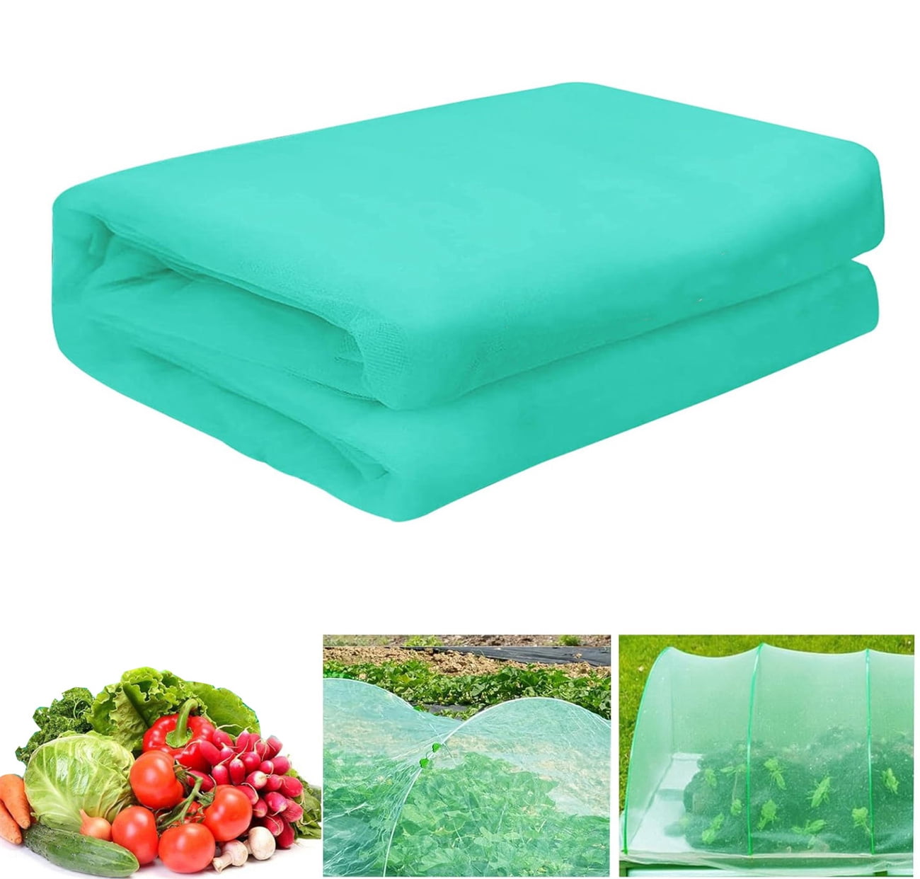 Insect Netting for Garden,Bexikou 6.56x16.4Ft Ultra Fine Garden Mesh ...