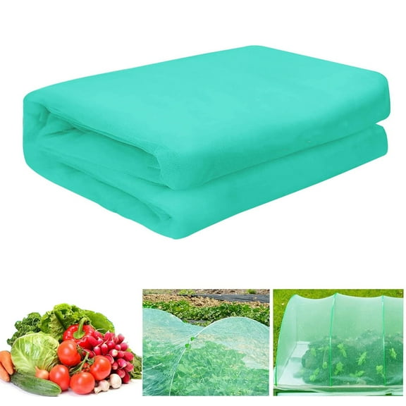 Insect Netting for Garden,Bexikou 6.56x16.4Ft Ultra Fine Garden Mesh Netting Protection Plant Cover,Reusable Barrier Protection Mesh for Protect Vegetables Plants Fruits Flowers Crops from Animals