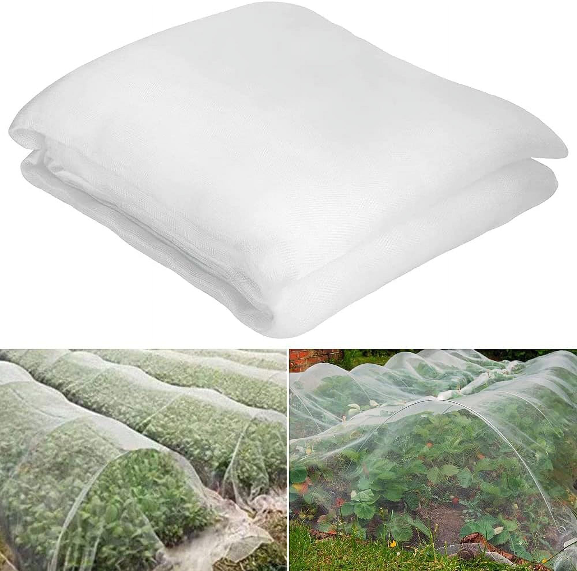 Insect Netting Mesh Garden Netting Fine Mesh Butterfly Garden Netting for Plants and Crops
