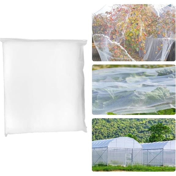Insect Netting Pest Barrier,Ultra Fine Plant Mesh Covers,Mosquito Barrier,Bird Netting,Crop Protection Mesh Nets,Garden Row Cover,Patio Flowers Mesh Covers,for Vegetable Fruits 9.8*8.2FT