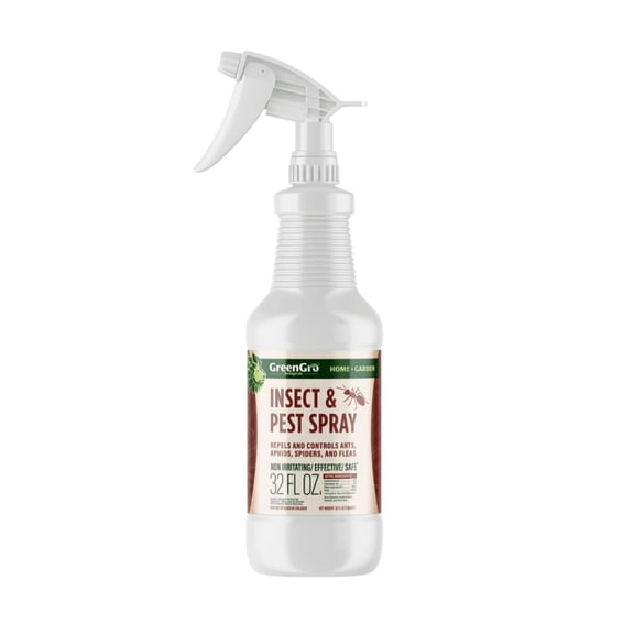 Insect & Pest Repellent Spray for Plants - 16 fl oz Bottle by GreenGro Biologicals
