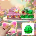 thumbnail image 1 of Insect Rebound Squeeze Fidget, Insect Shaped Squishy Sensory Toy, Soft Bouncy Hand Activity, Tactile Fidget Companion, Focus Activity, Desk Accessory, Fun Gift For Home Travel Parties, 1 of 5