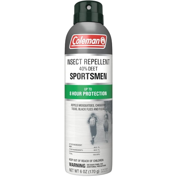 Insect Repellent Spray - 40% DEET Insect Repellent Spray, Protection Against Ticks, Mosquitoes, chiggers, gnats, Fleas, Flies, Ideal for Camping, Hiking, Outdoor Activities, 6 Fl oz(Pack of 2)