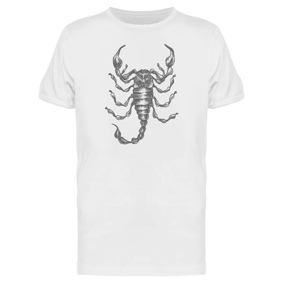 Insect Scorpion Sketch Scorpio Tee Men's -Image by Shutterstock