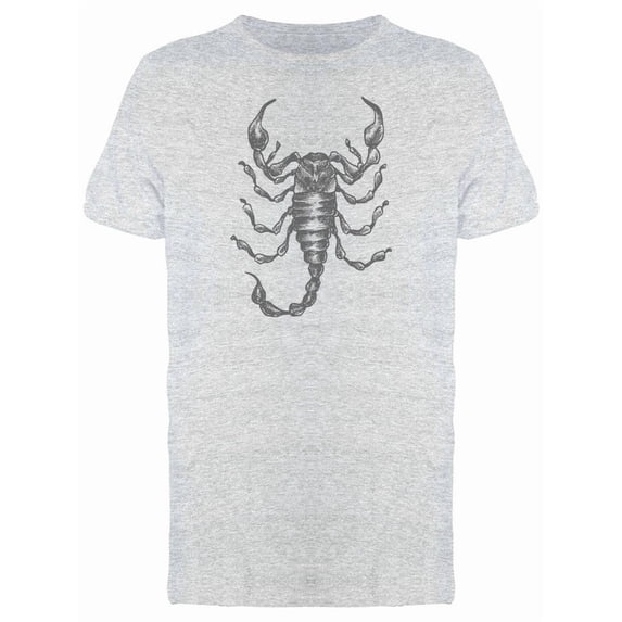 Insect Scorpion Sketch Scorpio T-Shirt Men -Image by Shutterstock, Male Small