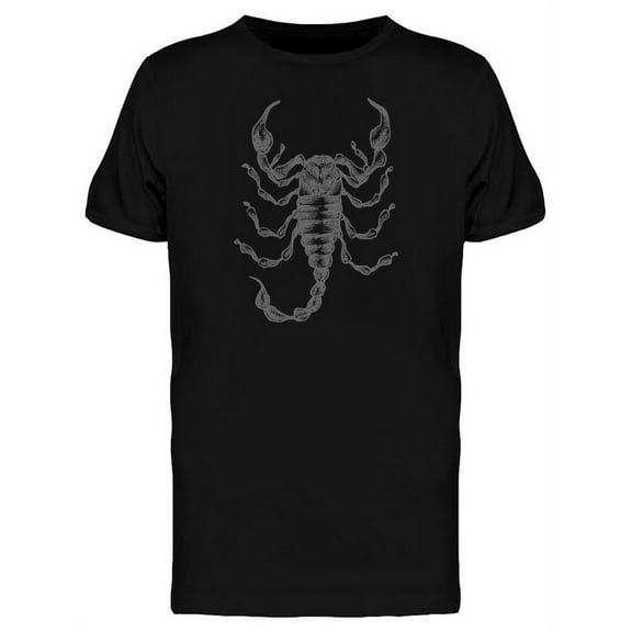 Insect Scorpion Sketch Scorpio T-Shirt Men -Image by Shutterstock, Male x-Large