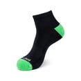 thumbnail image 1 of Insect Shield Bug Repellent Golf & Sport Ankle Socks, Black, Medium, 1 of 5