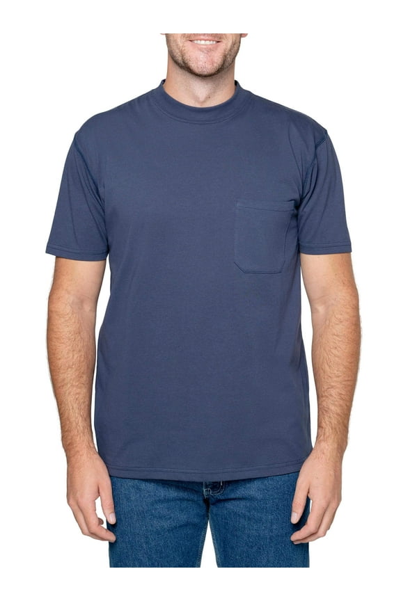 Men's UPF Dri-Balance Short Sleeve Pocket T-Shirt, Navy, X-Large