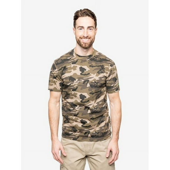 Insect Shield Men's Woodland Camo Short Sleeve T-Shirt