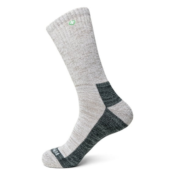 Insect Shield Midweight Bug Repellent Hiking Socks, Light Khaki, Medium