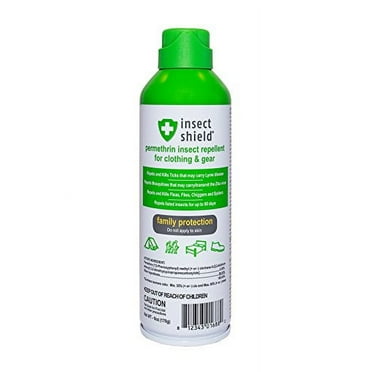 Insect Shield Premium Permethrin Mosquito and Insect Repellent Spray, 6 oz