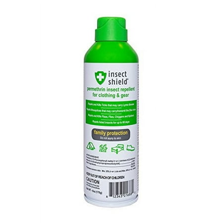 Insect Shield Premium Permethrin Mosquito and Insect Repellent Spray, 6 oz