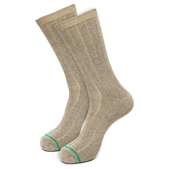 Insect Shield Traveler Socks (Two-Pair Pack), Khaki, Large