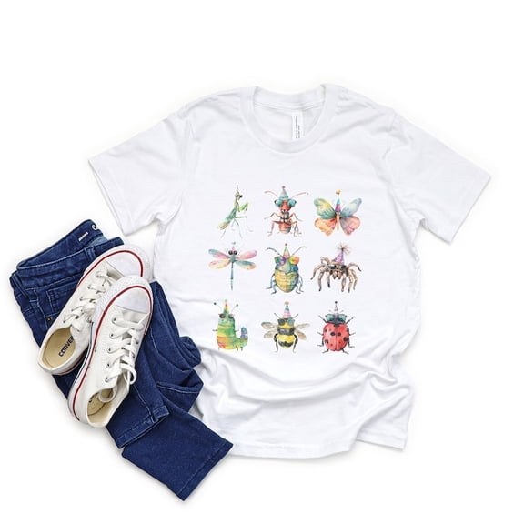 Insect Theme First Birthday Shirts, Family Bug Birthday T-Shirt, Insect st Birthday, Bug Theme Party, Ladybug, Tarantula, Roly Poly Shirt