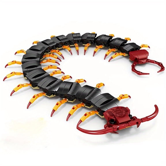 Insect Toy Building Blocks Kit 1 Bag Animals Figures Scorpion Spider Trilobites Model Educational Cognitive Toys for Kids with Bag