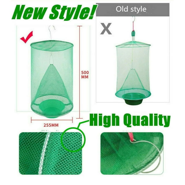 Insect Traps Indoor Fly Max Reusable Fly Net Trap Outdoor Fly Trap For