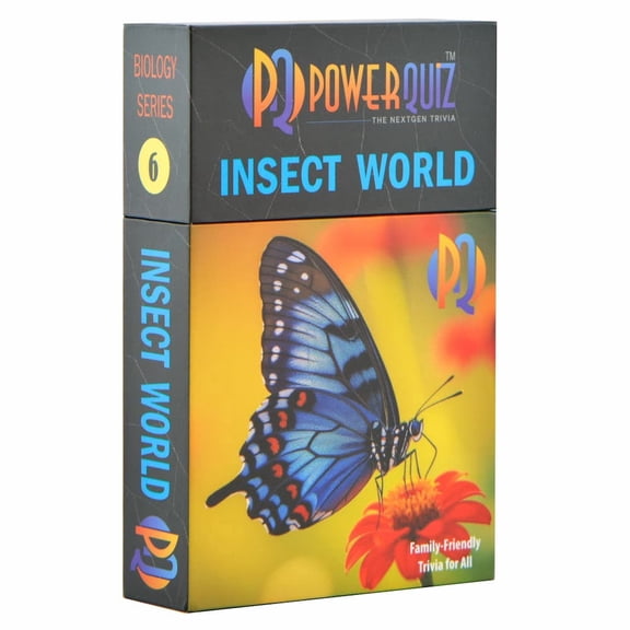 Insect World Biology Trivia Game for Kids, Teens & Adults