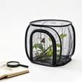 thumbnail image 1 of Insect and Butterfly Habitat Cage, 12"x12"x12" Foldable Butterfly House Breeding Cage _ C, 1 of 7