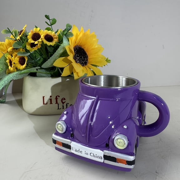 Insect-shaped Fun Coffee Cup, Mug, Car-shaped Drinking Cup, Novel Tea Cup, Large-capacity Unique Drinking Set, Office Decoration Cup